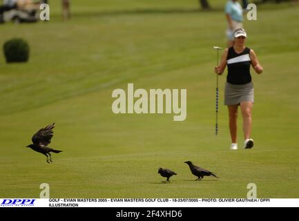 GOLF - EVIAN MASTERS 2005 - EVIAN MASTERS GOLF CLUB - 18-23/07/2005 - FOTO: OLIVIER GAUTHIER / DPPI ILLUSTRATION Stockfoto