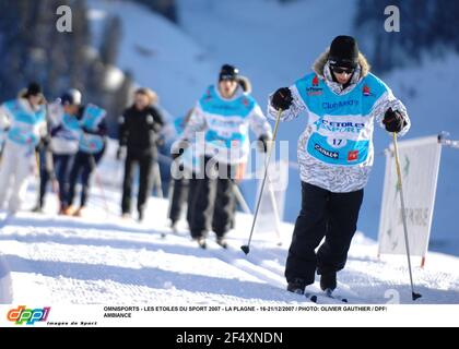 OMNISPORTS - LES ETOILES DU SPORT 2007 - LA PLAGNE - 16-21/12/2007 / FOTO: OLIVIER GAUTHIER / DPPI AMBIENTE Stockfoto