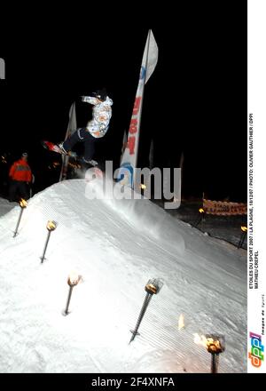 ETOILES DU SPORT 2007 / LA PLAGNE, 18/12/07 / FOTO: OLIVIER GAUTHIER / DPPI MATHIEU CREPEL Stockfoto