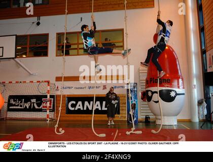 OMNISPORTS - LES ETOILES DU SPORT 2007 - LA PLAGNE - 16-21/12/2007/ FOTO: OLIVIER GAUTHIER / DPPI ILLUSTRATION Stockfoto