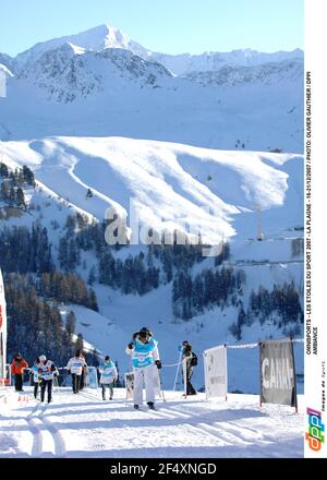 OMNISPORTS - LES ETOILES DU SPORT 2007 - LA PLAGNE - 16-21/12/2007 / FOTO: OLIVIER GAUTHIER / DPPI AMBIENTE Stockfoto