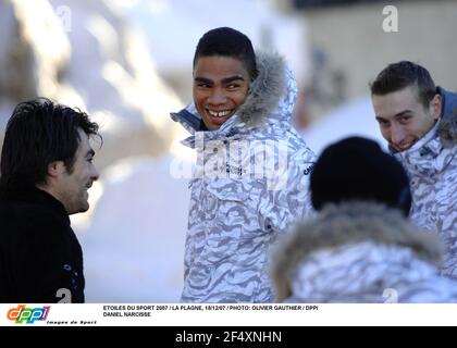 ETOILES DU SPORT 2007 / LA PLAGNE, 18/12/07 / FOTO: OLIVIER GAUTHIER / DPPI DANIEL NARCISSE Stockfoto