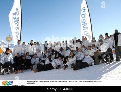 OMNISPORTS - LES ETOILES DU SPORT 2007 - LA PLAGNE - 16-21/12/2007 / FOTO: OLIVIER GAUTHIER / DPPI AMBIENTE Stockfoto