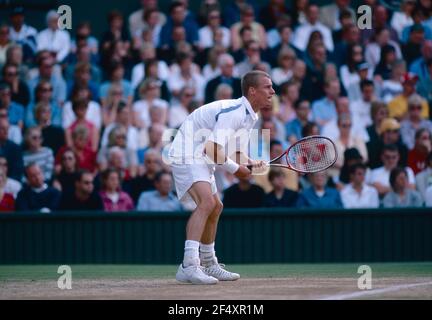 Australischer Tennisspieler Lleyton Hewitt, Wimbledon, Großbritannien 2002 Stockfoto