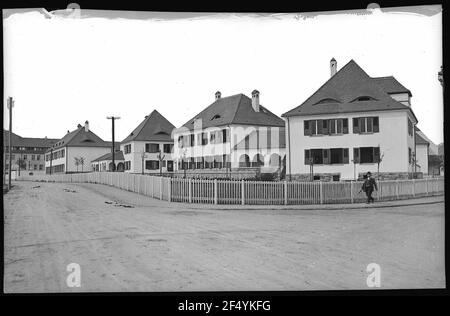 Hellerau. Wohnhaus Stockfoto