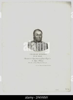 X Porträt von Charles-Nicolas Oudinot (Duc de Reggio) Stockfoto