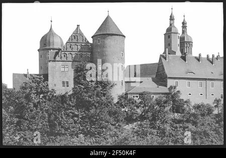 Würzen. Bezirksgericht und Kathedrale Stockfoto