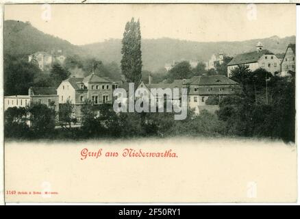 Blick auf Niederwartha Niederwartha. Blick auf Niederwartha Stockfoto