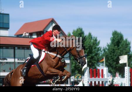 CSIO Masters, Spruce Meadows, September 1990 Stockfoto