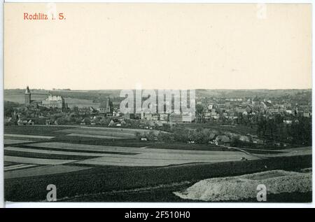 Blick auf Rochlitz Rochlitz. Blick auf Rochlitz Stockfoto