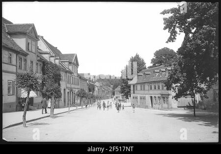 Bad Sulza. Obermarkt Stockfoto