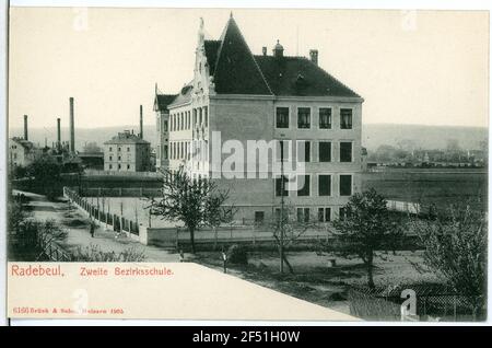 2nd Bezirksschule Radebeul. 2nd Bezirksschule Stockfoto