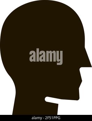 Shaman Man Icon Vektor Glyphe Illustration Stock Vektor