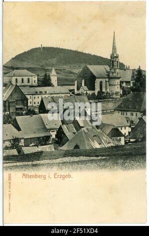 Blick auf Altenberg Altenberg. Blick auf Altenberg Stockfoto