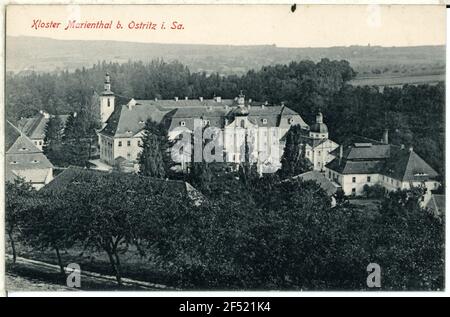 Kloster Marienthal bei Ostritz in Sachsen Marienal. Kloster Stockfoto