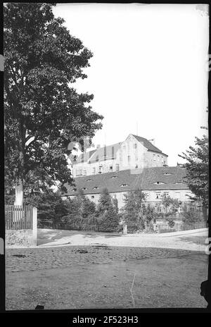 Radeberg. Schloss und Bezirksgericht Stockfoto