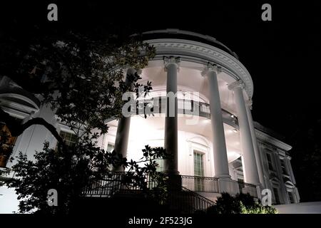 Washington, Vereinigte Staaten Von Amerika. März 2021, 23rd. Das Weiße Haus am Dienstag, den 23. März 2021 in Washington, DC, USA Credit: Stefani Reynolds/Pool/Sipa USA Credit: SIPA USA/Alamy Live News Stockfoto