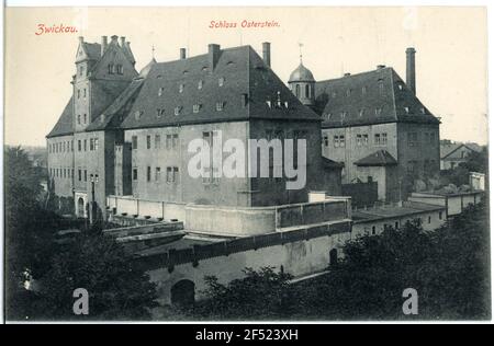 Schloss Osterstein Zwickau. Schloss Osterstein Stockfoto