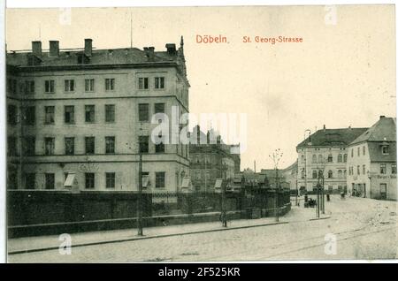 St. Georg - Straße Dubbing. St. Georg - Straße Stockfoto