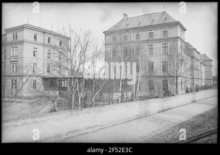 Dresden. Garnisionslazarett Stockfoto