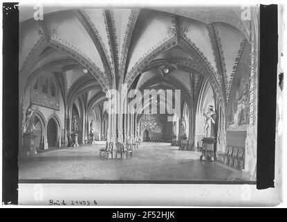 Meißen. Albrechtsburg - großer Bankettsaal Stockfoto