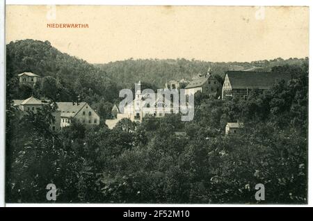 Blick auf Niederwartha Niederwartha. Blick auf Niederwartha Stockfoto