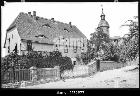 Bad Sulza. Kirche und Gemeinde auf dem Berg Sulza Stockfoto