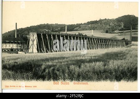 Gradierwerk Bad Sulza. Gradierwerk Stockfoto