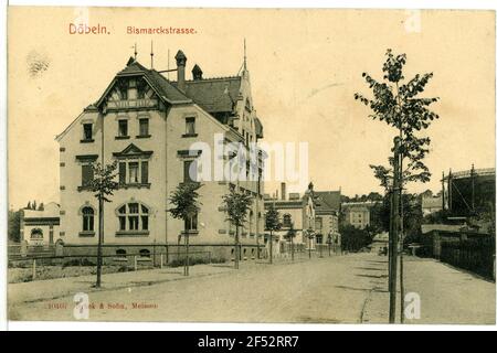 Bismarckstraße Dubbing. Bismarckstraße Stockfoto