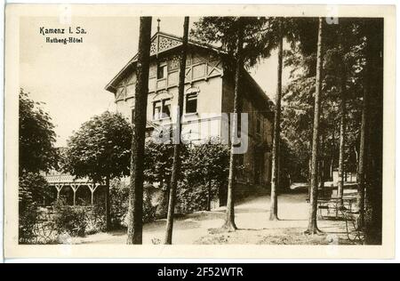 Hutberghotel Kamenz. Hutberghotel Stockfoto