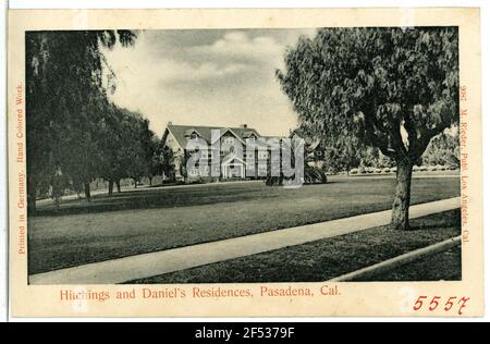 Hitchings und Daniels Residences Pasadena. Hitchings and Daniels Residences, Pasadena, Cal. Stockfoto