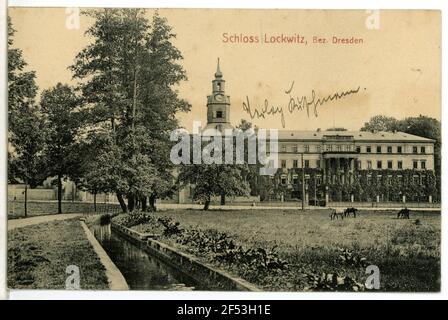 Lock Lockwitz. Schloss Stockfoto