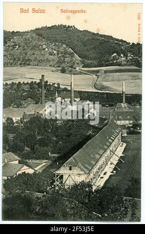 Salinenwerke Bad Sulza. Salinenwerke Stockfoto