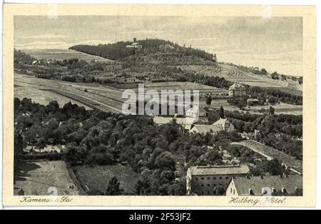 Hutberghotel Kamenz. Hutberghotel Stockfoto