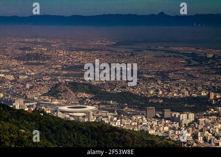 Rio De Janeiro Landschaft Stockfoto