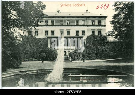 Lock Lockwitz. Schloss Stockfoto