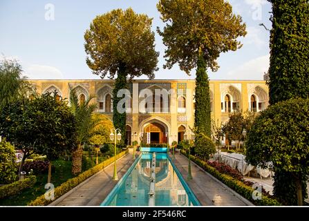 Geographie / Reisen, Abbasi Hotel, Esfahan, erbaut 17th Jahrhundert, von Sultan Husain, Wie madrasah, Basar A, Additional-Rights-Clearance-Info-Not-available Stockfoto