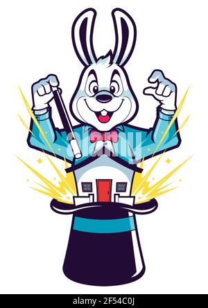 Real Estate Magic Trick Stock Vektor