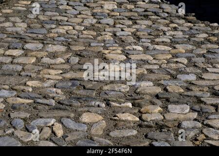 Die römische Brücke in der Nähe des Dorfes Sedella, Axarquia, Andalusien, Costa del Sol, Spanien, Europa Stockfoto