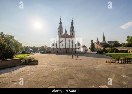 Geographie / Reisen, Deutschland, Hessen, Fulda, Fuldaer Dom St. Salvator, Additional-Rights-Clearance-Info-not-available Stockfoto