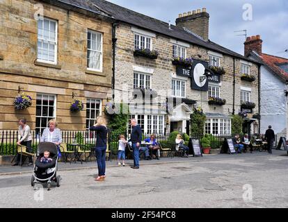 Das Black Swan Hotel, Helmsley Stockfoto