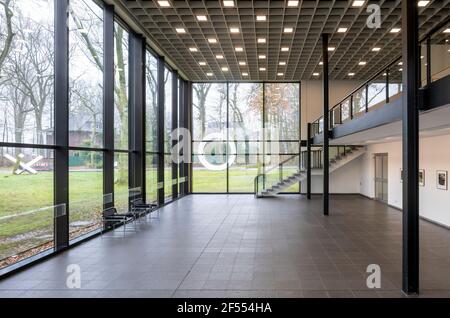 Bottrop, Josef Albers Museum Quadrat, Galerie der Moderne, 1974-1982 von Bernhard Küppers erbaut Stockfoto