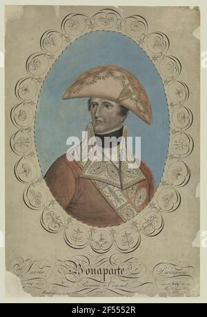 Porträt Napoleons als erster Konsul Stockfoto