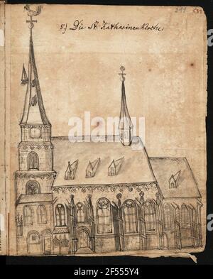 Die St. Katharinenkirche Stockfoto