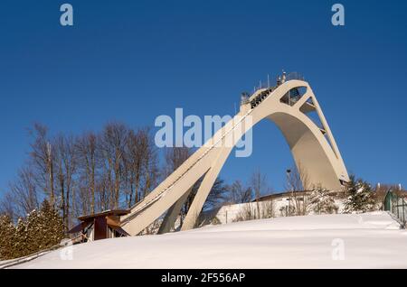 Winterberg, St. Georg-Schanze Stockfoto