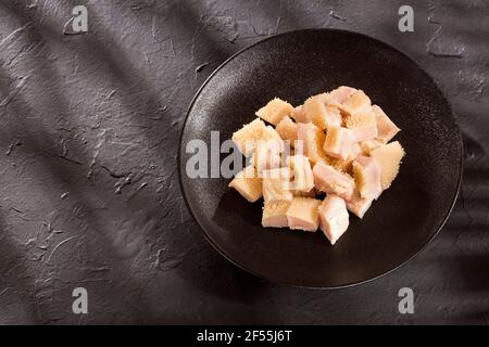 Honeycomb Kutteln, Rindfleisch zweiten Magen Stockfoto