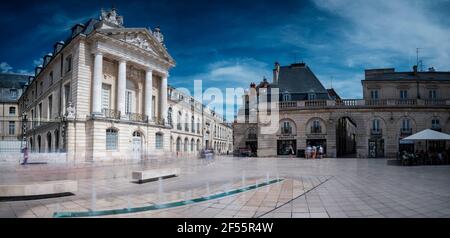 Frankreich, Cote-Dor, Dijon, Stadtplatz vor dem Palast der Herzöge und der Estates von Burgund Stockfoto