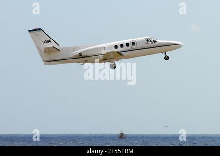Generische Flugzeuge - I-RAGW, Air Umbria, Cessna 500 Zitation Stockfoto