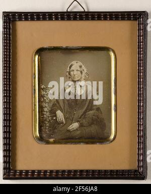 Unbekannte Frau. . Stockfoto