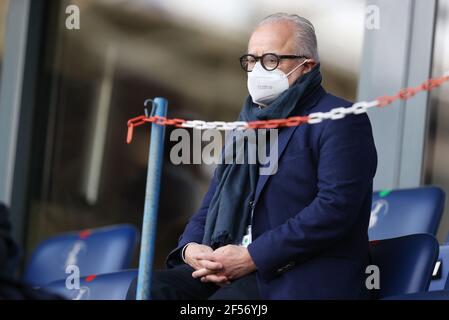 Duisburg, Deutschland. 24th Mär, 2021. firo: 24.03.2021 Fußball, Fußball: Landerspiel Nationalmannschaft Deutschland, GER Training GER DFB-Präsident Fritz Keller, Nutzung weltweit Credit: dpa/Alamy Live News Stockfoto